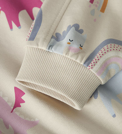 Name It Sweatshirt - NmfNula - Parchment m. Print