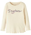 Name It Bluse - NmfNimma - Parchment m. Hulmønster