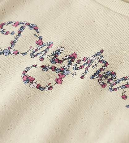Name It Bluse - NmfNimma - Parchment m. Hulmønster
