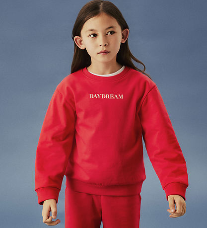 Name It Sweatshirt - NkfNoriana - Tomato m. Print