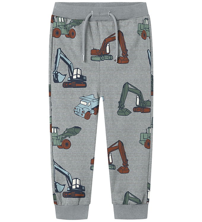 Name It Sweatpants - NmmNenean - Gråmeleret
