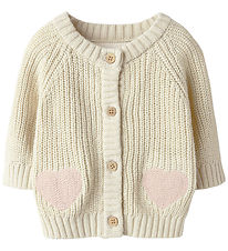 Lil' Atelier Cardigan - Strik - NbfEmlen - Turtledove Lil' Atelier Cardigan - Strik - NbfEmlen - Turtledove
