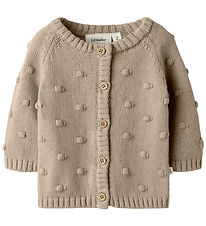 Lil' Atelier Cardigan - Strik - NbfEmlen - Oxford Tan Lil' Atelier Cardigan - Strik - NbfEmlen - Oxford Tan