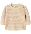 Lil' Atelier Bluse - Strik - NbfNadie - Cameo Rose Lil' Atelier Bluse - Strik - NbfNadie - Cameo Rose