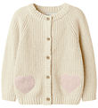 Lil' Atelier Cardigan - Strik - NmfEmlen - Turtledove Lil' Atelier Cardigan - Strik - NmfEmlen - Turtledove