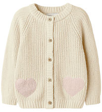 Lil' Atelier Cardigan - Strik - NmfEmlen - Turtledove Lil' Atelier Cardigan - Strik - NmfEmlen - Turtledove