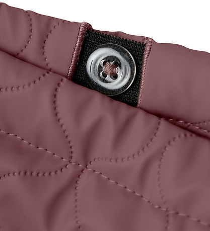 Name It Termotøj m. Fleece - PU - NmfMud - Rose Brown