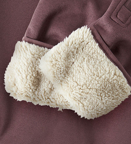 Name It Softshelldragt m. Fleece - NbnMada08 - Rose Brown m. Øre