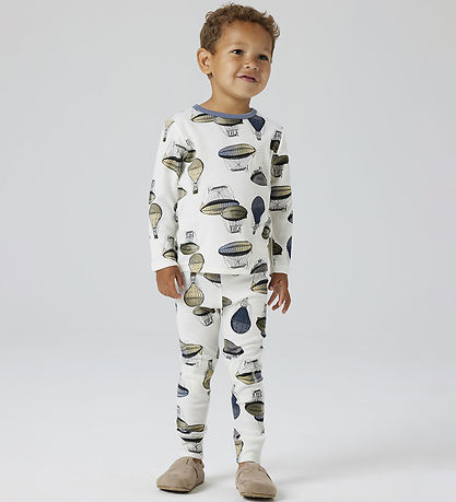 Name It Leggings - Uld - NmmWillitus - Snow White/Air Balloon