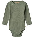 Wheat Body l/æ - Rib - Berti - Dusty Green Wheat Body l/æ - Rib - Berti - Dusty Green
