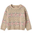 Wheat Bluse - Strik - Alberte - Warm Sand Wheat Bluse - Strik - Alberte - Warm Sand