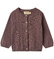 Wheat Cardigan - Strik - Maia - Plum Wheat Cardigan - Strik - Maia - Plum