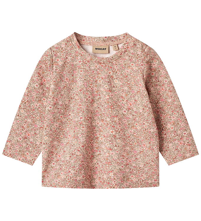 Wheat Bluse - Manna - Rose Dust Flower Meadow