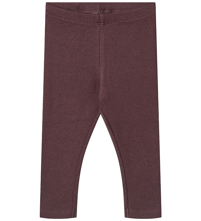 Wheat Leggings - Rib - Maddy - Fudge