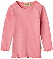 Wheat Bluse - Rib - Reese - Soft Pink Wheat Bluse - Rib - Reese - Soft Pink