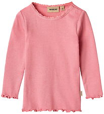 Wheat Bluse - Rib - Reese - Soft Pink Wheat Bluse - Rib - Reese - Soft Pink
