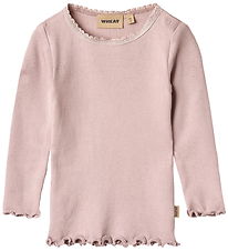 Wheat Bluse - Rib - Reese - Soft Lilac Wheat Bluse - Rib - Reese - Soft Lilac