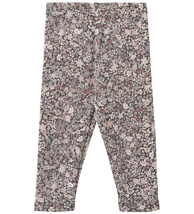 Wheat Leggings - Jules - Purple Stone Flowers