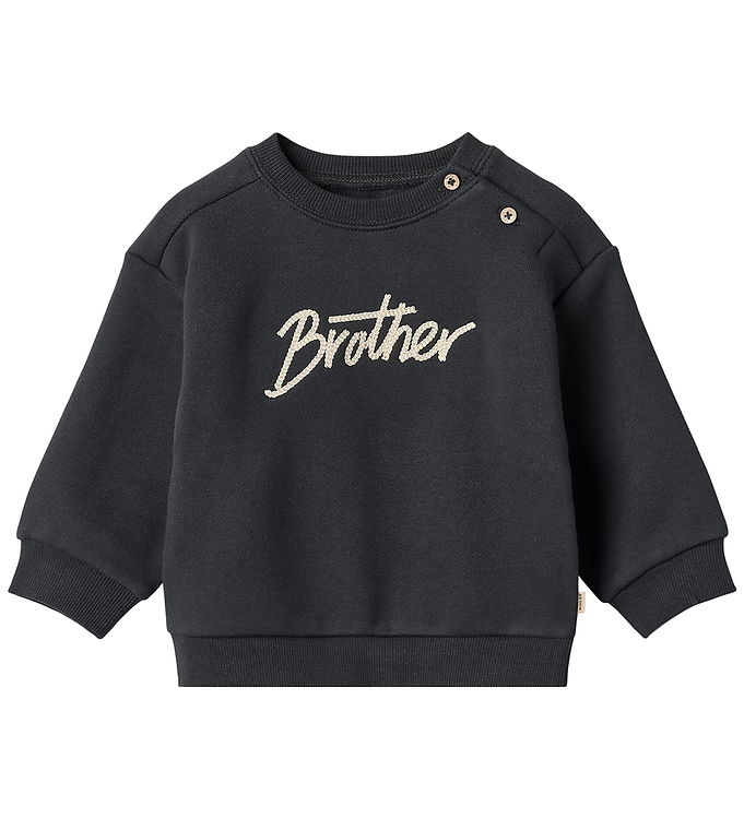 Wheat Sweatshirt - Sander - Navy/Brother