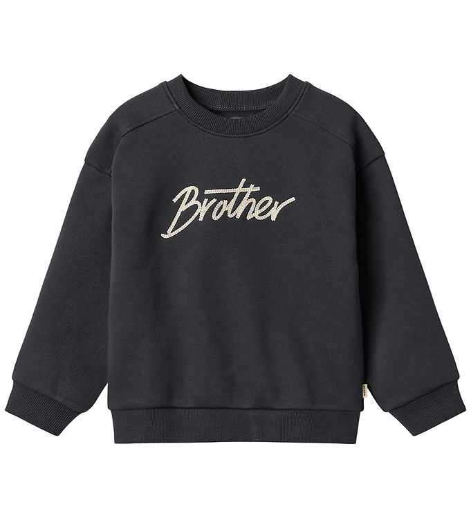 Wheat Sweatshirt - Sander - Navy/Brother