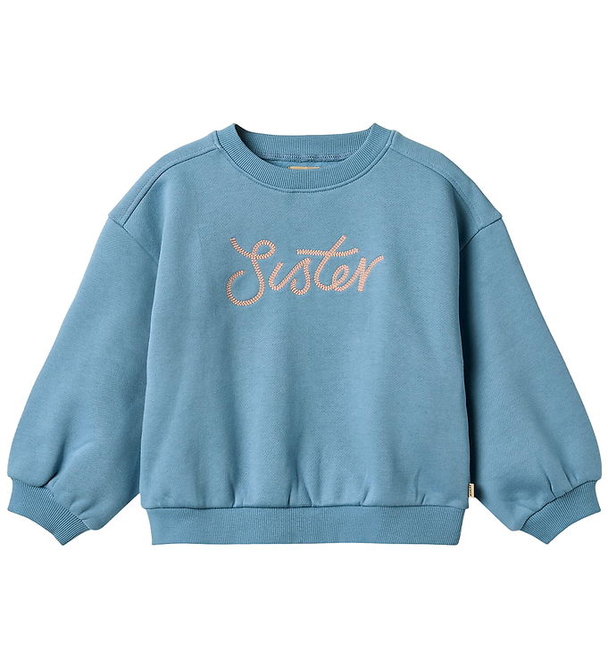 Wheat Sweatshirt - Eliza - Winter Blue/Sister