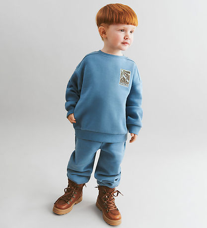 Wheat Sweatpants - Cruz - Winter Blue