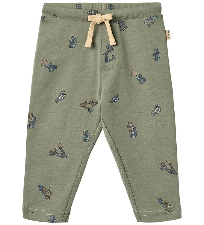 Wheat Bukser - Manfred - Dusty Green Cars