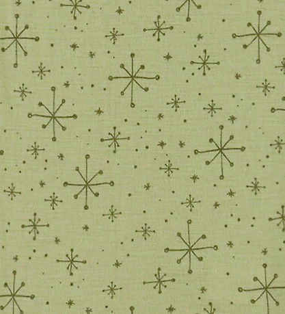 Joha Heldragt m. Fødder - Uld - Lys Olive m. Stjerner