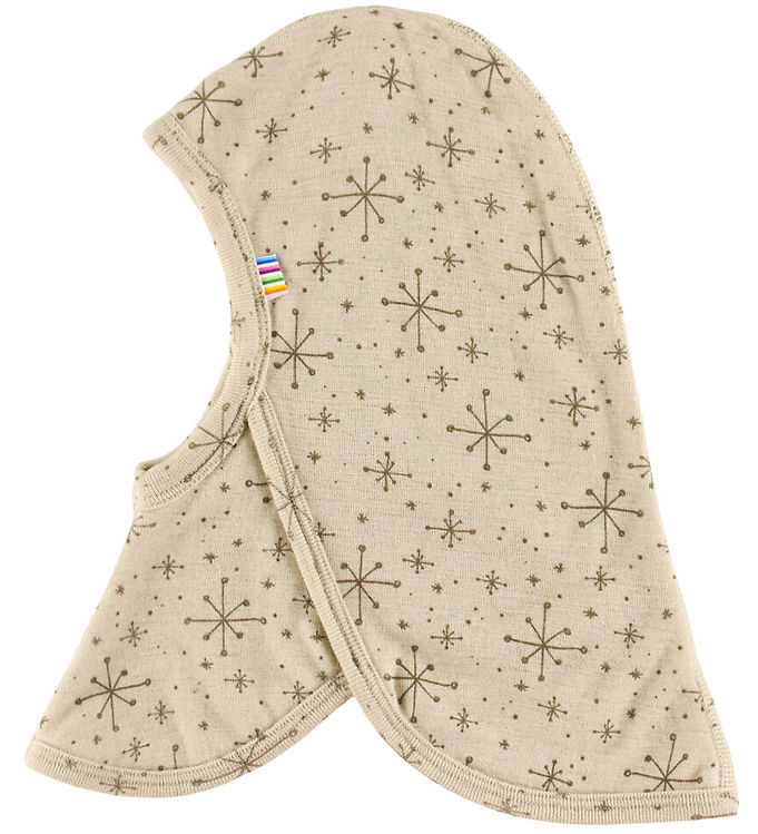 Joha Elefanthue - Uld - 2-lags - Beige m. Stjerner