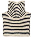 FUB Halsedisse - Strik - Uld - Ecru/Dark Navy FUB Halsedisse - Strik - Uld - Ecru/Dark Navy