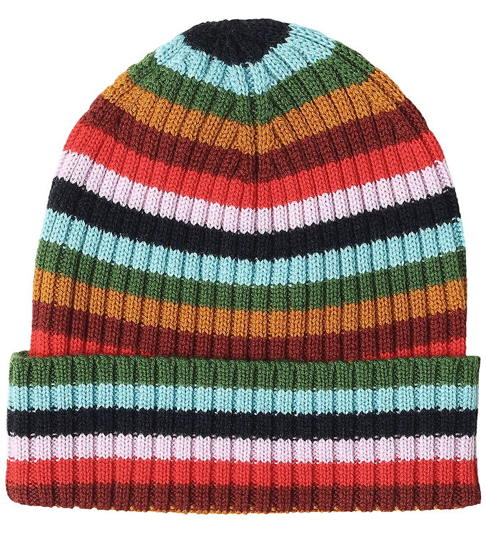 FUB Hue - Strik - Uld - Rib - Multi Stripe