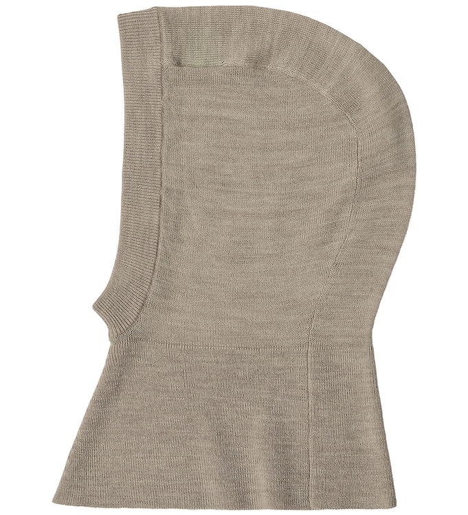 FUB Elefanthue - 1-lags - Strik - Uld - Oat Melange