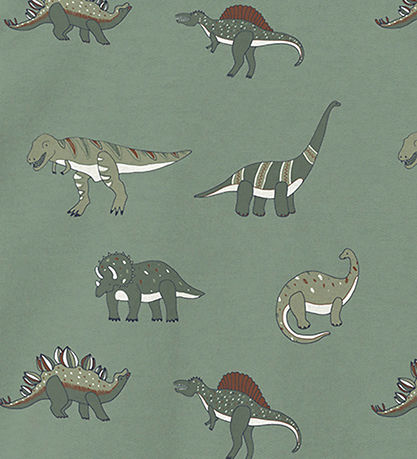Name It Sweatsæt - NmmNenean - Green Bay m. Dinosaurer