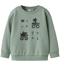 Name It Sweatshirt - NmmVimo - Jadeite/Dino Racing Name It Sweatshirt - NmmVimo - Jadeite/Dino Racing