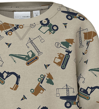 Name It Sweatshirt - NmmVimo - Island Fossil/Excavator