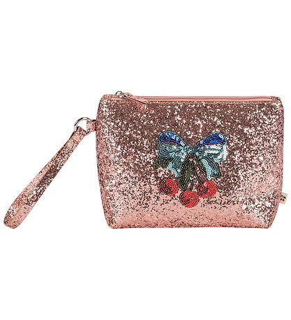 Konges Sløjd Toilettaske m. Tilbehør - Glitter Rose