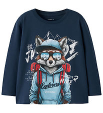 Name It Bluse - NmmOlly - Insignia Blue Name It Bluse - NmmOlly - Insignia Blue