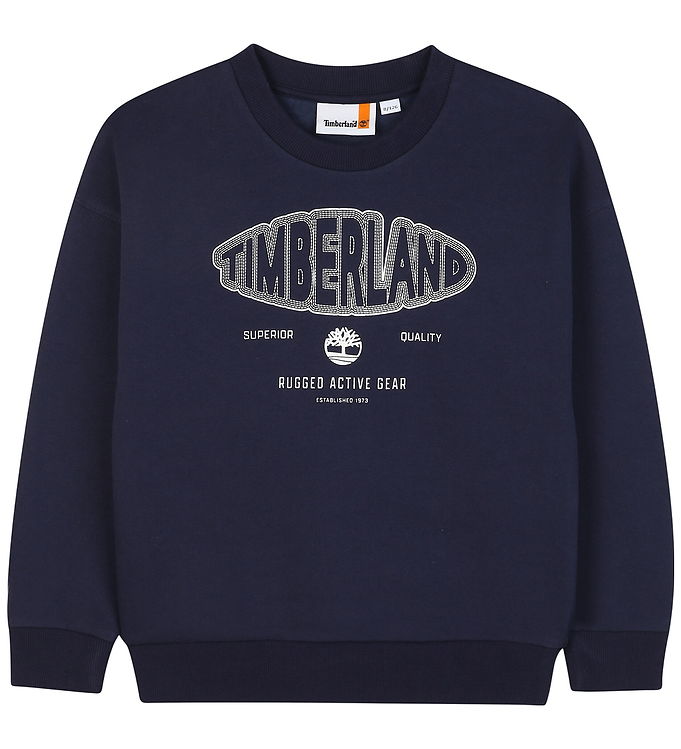 Timberland Sweatshirt - Navy m. Logo