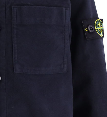 Stone Island Skjorte - Overshirt - Navy