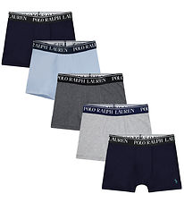Polo Ralph Lauren Boxershorts - 5-pak - Office Blue Polo Ralph Lauren Boxershorts - 5-pak - Office Blue