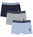 Polo Ralph Lauren Boxershorts - 3-pak - Office Blue Polo Ralph Lauren Boxershorts - 3-pak - Office Blue