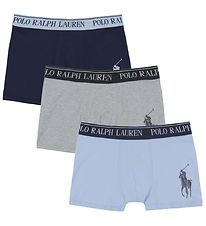 Polo Ralph Lauren Boxershorts - 3-pak - Office Blue Polo Ralph Lauren Boxershorts - 3-pak - Office Blue