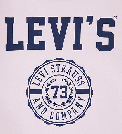 Levis Sweatshirt - Collegiate - Crystal Rose m. Logo