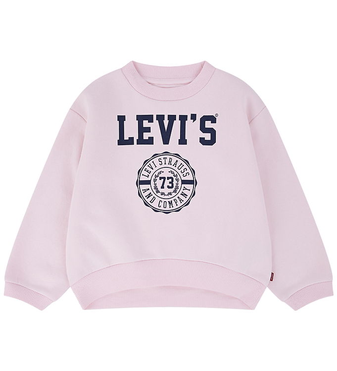 Levis Sweatshirt - Collegiate - Crystal Rose m. Logo