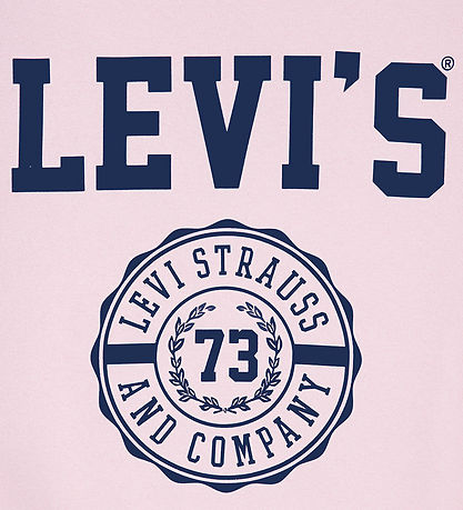 Levis Sweatshirt - Collegiate - Crystal Rose m. Logo