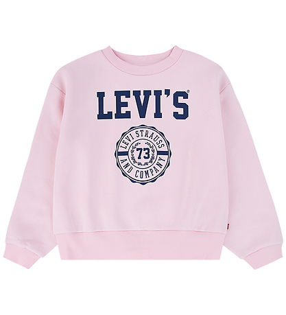 Levis Sweatshirt - Collegiate - Crystal Rose m. Logo