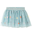 Stella McCartney Kids Tylnederdel - Lyseblå m. Hjerter Stella McCartney Kids Tylnederdel - Lyseblå m. Hjerter