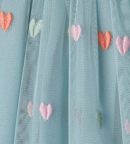 Stella McCartney Kids Tylnederdel - Lyseblå m. Hjerter