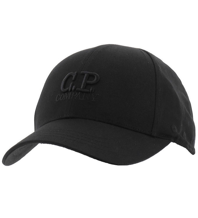 C.P. Company Kasket m. Fleece - Sort