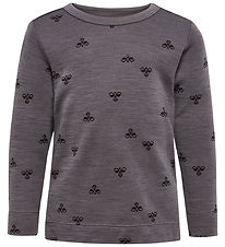 Hummel Bluse - HmlMini - Uld - Charcoal Grey Hummel Bluse - HmlMini - Uld - Charcoal Grey